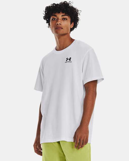 Men's UA Logo Embroidered Heavyweight Short Sleeve Men's UA Logo Embroidered Heavyweight Short Sleeve